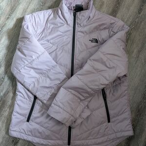 The North Face Women's Light Lavender Quilted Insulated Jacket